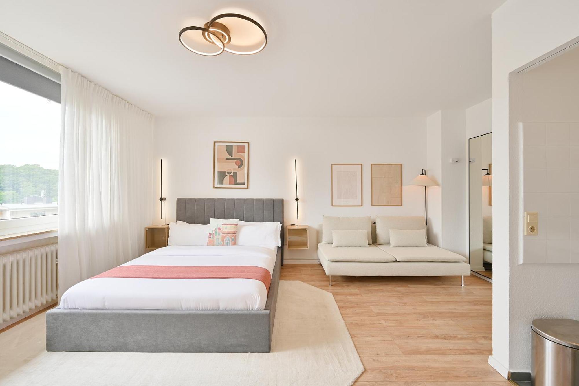 וופרטל Beautiful And Stylish 1-Bedroom With Kitchen And King Size Bed מראה חיצוני תמונה